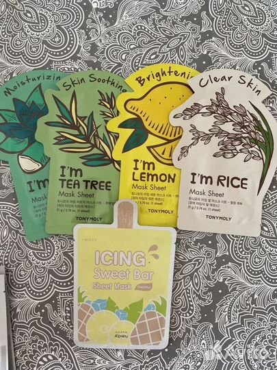 Тканевые маски для лица