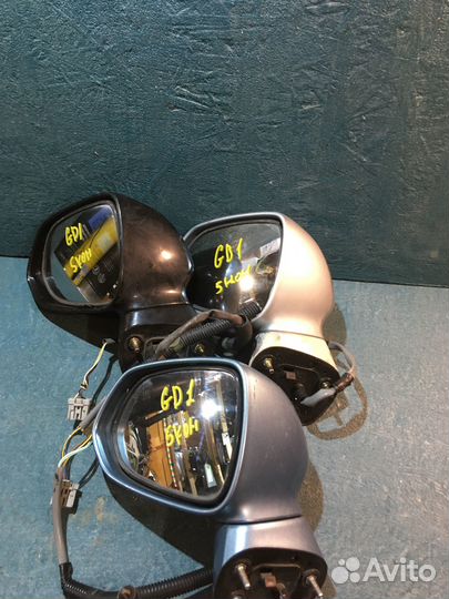 Зеркало Honda Fit GD1 L13A, переднее левое