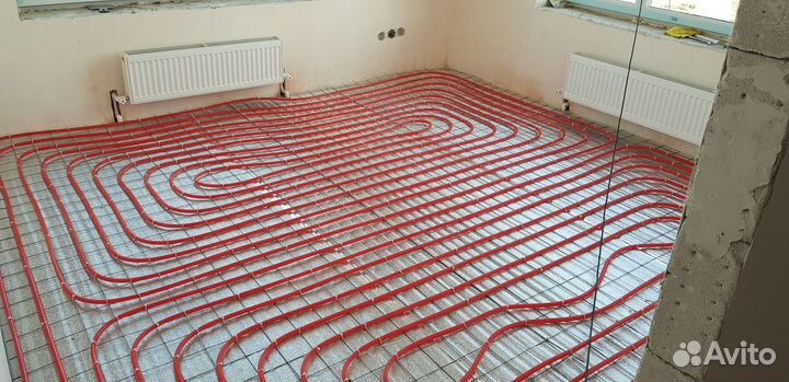 Монтаж системы отопления