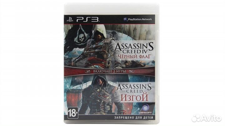 Assassin's Creed IV Черный флаг/Изгой для PS3