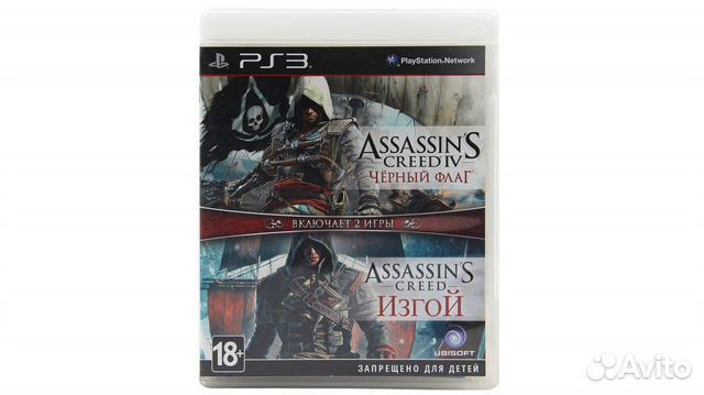 Assassin's Creed IV Черный флаг/Изгой для PS3