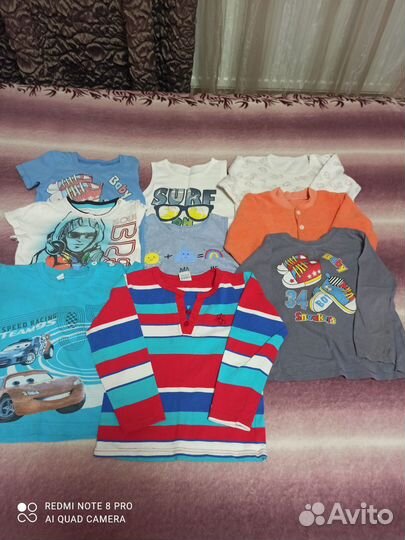 Детские вещи пакетом на мальчика 92 98
