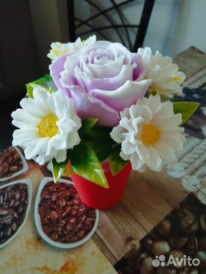 Мыло ручной работы букеты