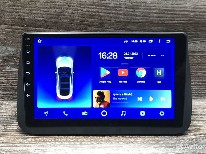 Магнитола Teyes CC2L plus на Honda stepwgn 2