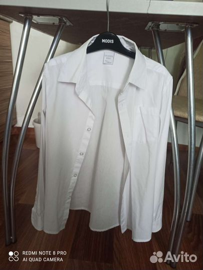 Рубашка белая для мальчика