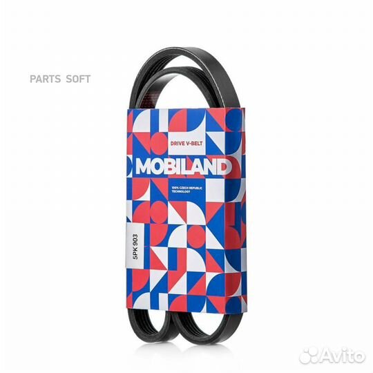 Mobiland 501250903 Ремень 5PK903 (epdm) для а/м mi