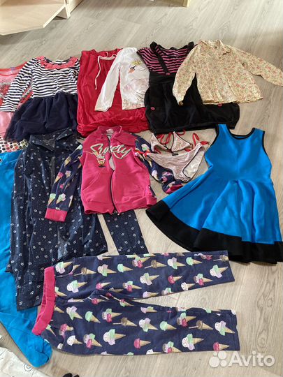 Пакет одежды для девочки 7-8 лет