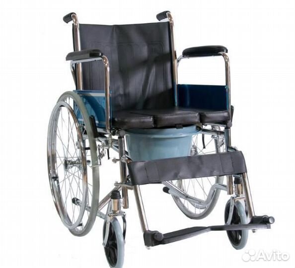 Коляска инвалидная с туалетом FS682
