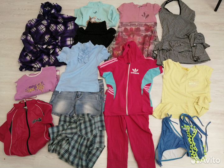 Вещи пакетом 128 на девочку