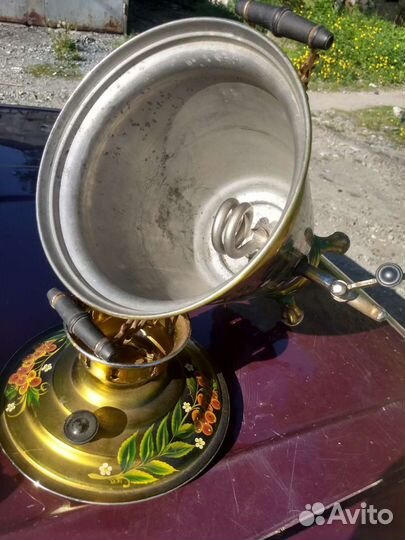 Самовар с росписью