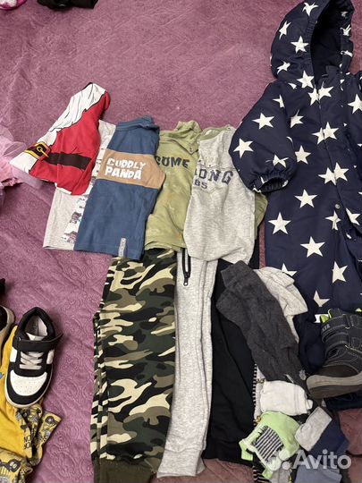 Вещи пакетом на мальчика 80-86