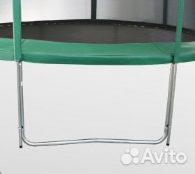 Батут прем. 14FT с внутр. страх.сеткой и лестн.427