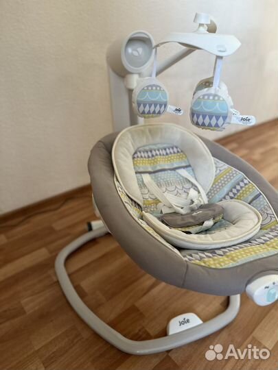 Детские качели шезлонг