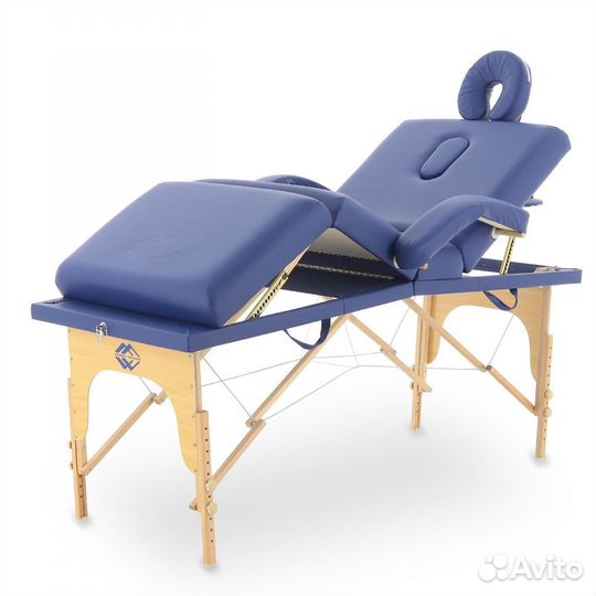 Стол массажный переносной JF-Tapered * синий