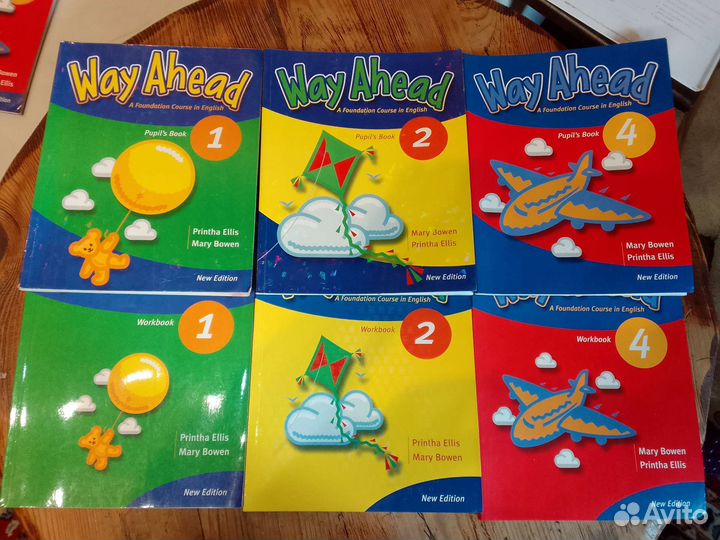 Way Ahead учебник+рабочая тетрадь