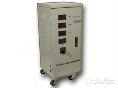 Стабилизатор напряжения 3-х фазный SVC- 6 ква