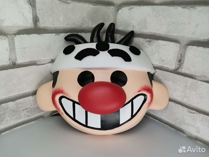 Маска Психа из м/ф Шайбу Шайбу Под заказ