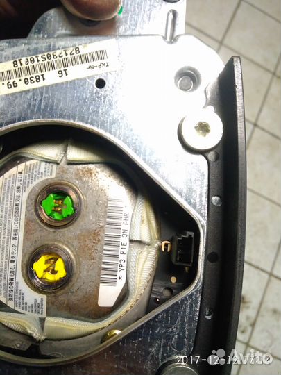 Подушка безопасности в руль мерседес 209