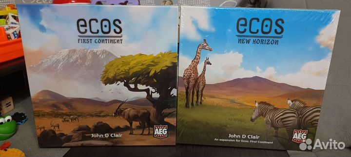 Настольная игра Ecos: First Continent + дополнение