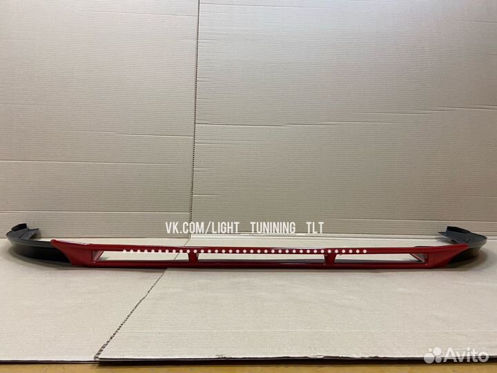 Сплиттер (юбка) лада Приора