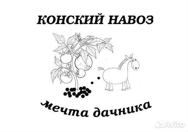 Навоз конский (перегной )