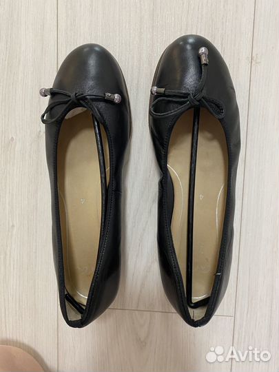 Балетки натуральная кожа 37