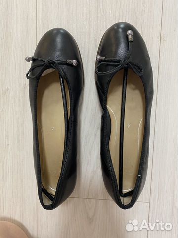 Балетки натуральная кожа 37