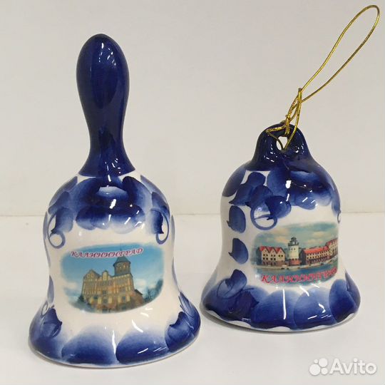 Колокольчики фарфоровые