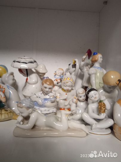 Фарфоровые статуэтки СССР