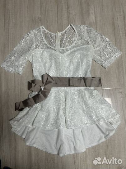 Блузка с баской 44-46