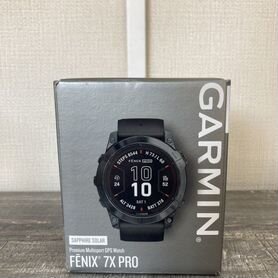 Garmin Fenix 7x Pro Sapphire Solar Carbon Gray