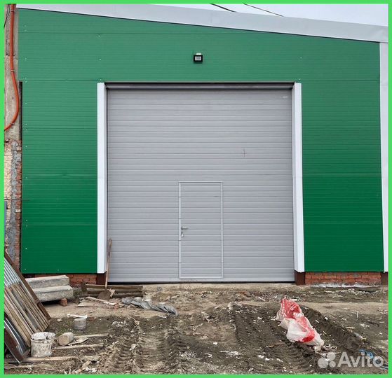 Гаражные секционные ворота