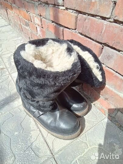 Унты лётные, мужские 43-44р