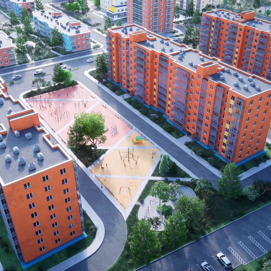 1-к. квартира, 33,7 м², 6/9 эт.