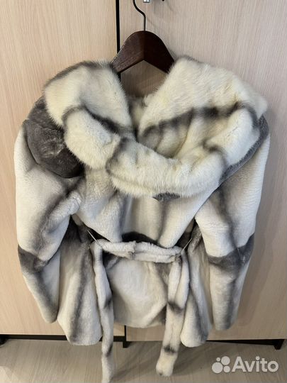 Шуба из шиншиллы натуральной