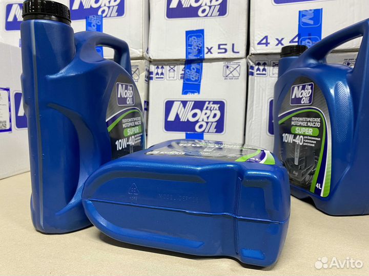 Масло моторное Nord Oil 10W-40 SG/CD Super 4л
