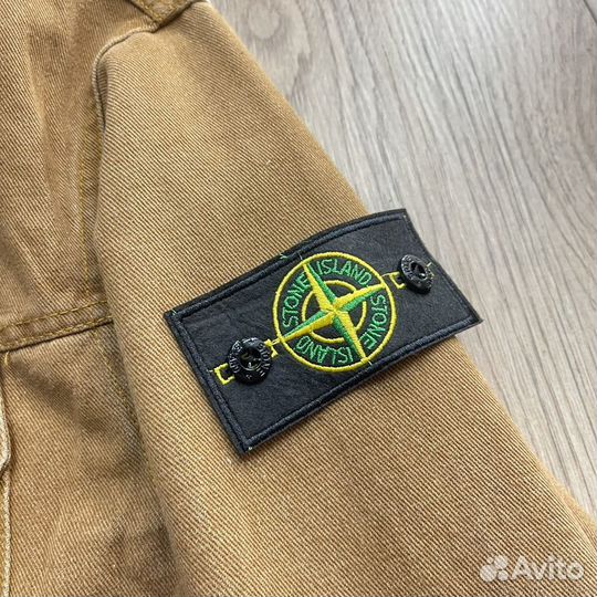 Джинсовка Stone Island Коричневая (48-58)