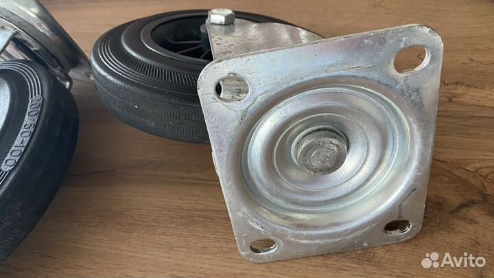 Колесо промышленное 200 мм. 2 штуки