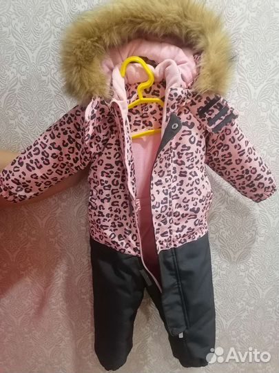 Зимний комбинезон для девочки