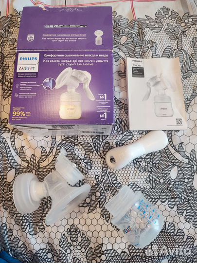 Молокоотсос avent ручной