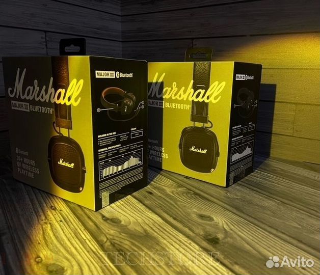 Marshall Major 3 Bluetooth (Гарантия + Кейс )