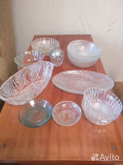 Посуда СССР - хрусталь, стекло