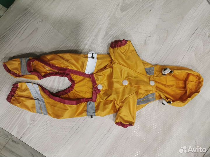 Дождевик для маленькой собаки S