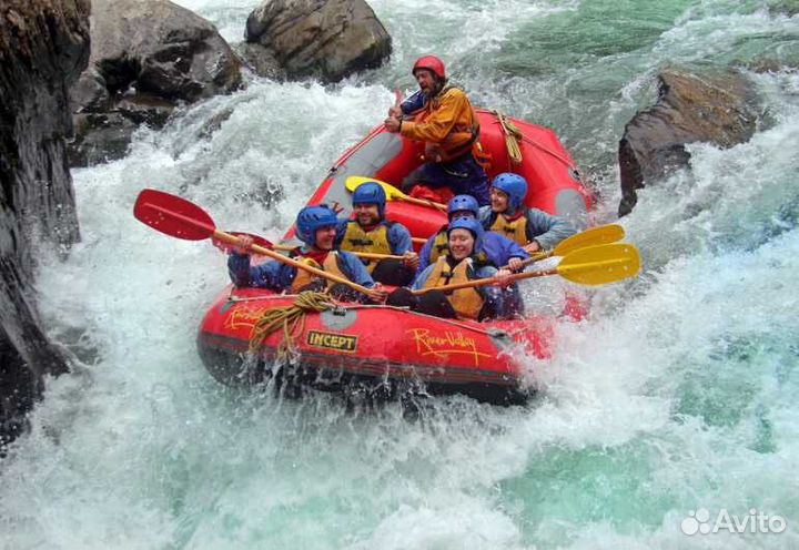 Рафтинг. Сплав по реке белой. Отдых в Адыгее