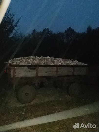 Дрова березовые колотые