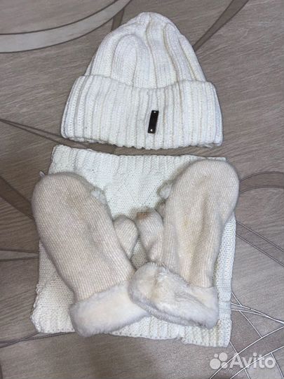 Комплект шапка, шарф