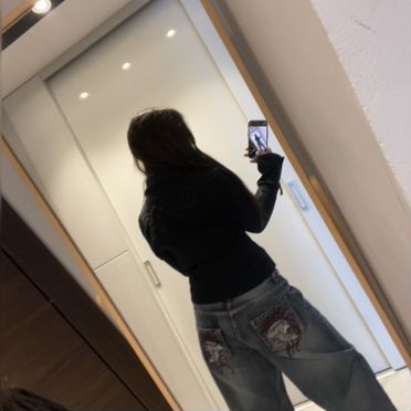 Джинсы широкие y2k