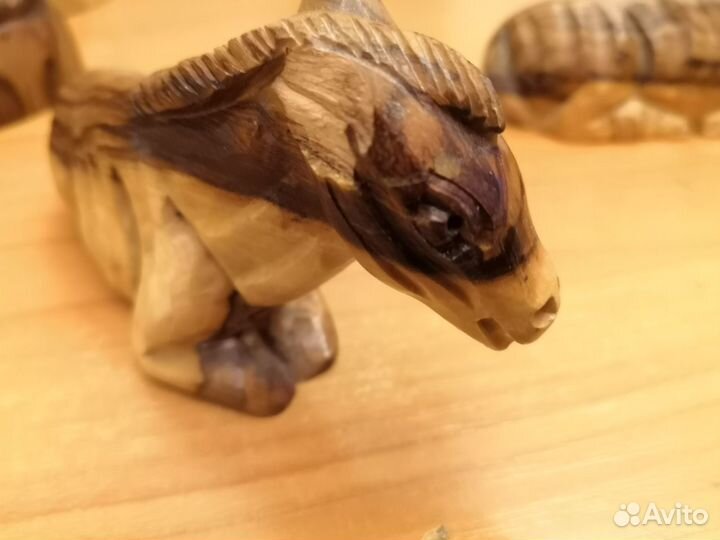 Рождественский вертеп из оливкового дерева.Вифлеем