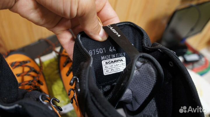 Ботинки Scarpa Mont Blanc GTX, размер 44 EU