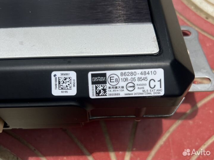 Lexus Rx4 усилитель звука Mark Levinson